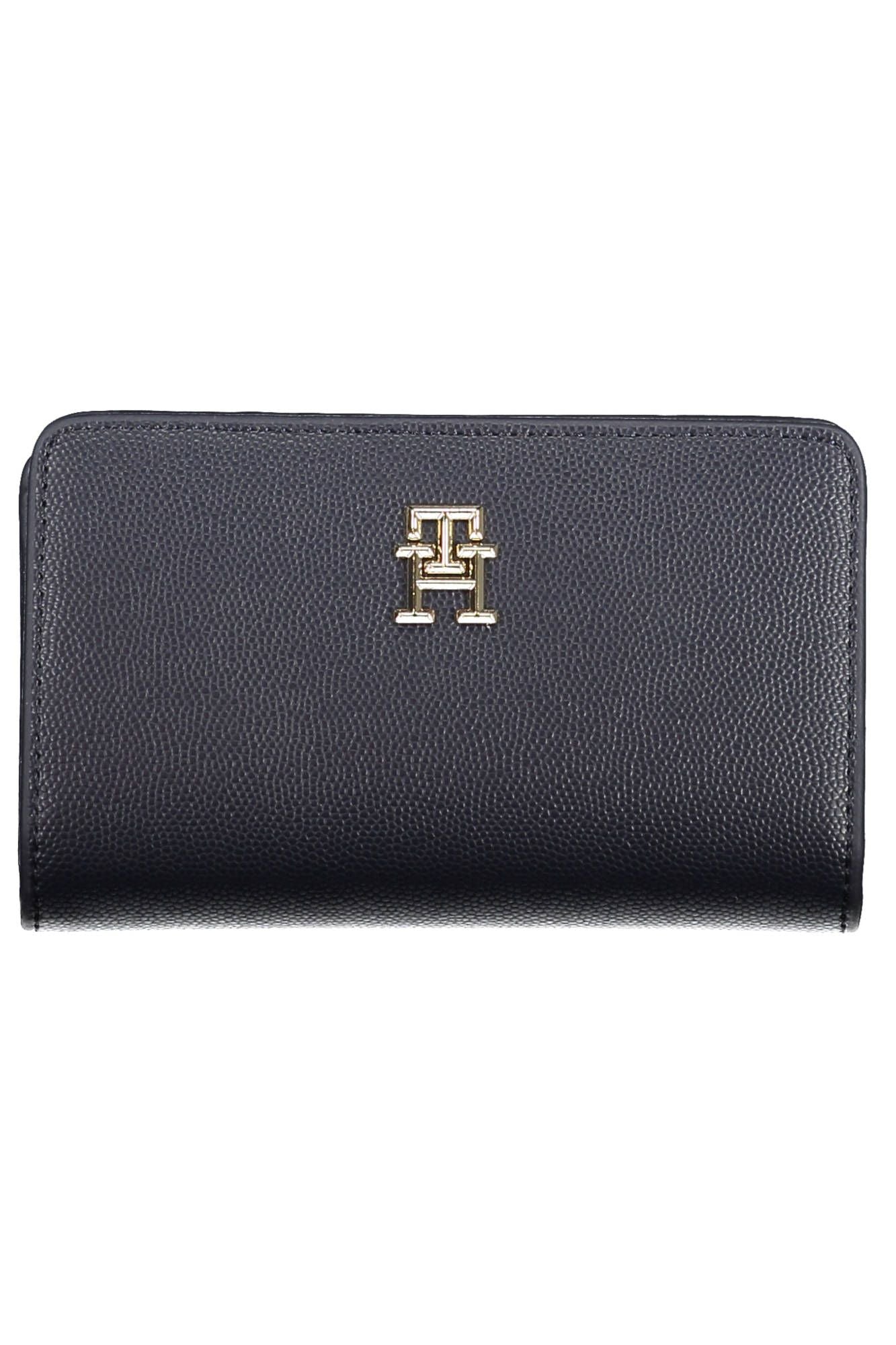 Blue Polyurethane Women Wallet