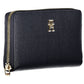 Blue Polyurethane Women Wallet