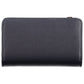 Blue Polyurethane Women Wallet