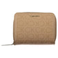 Beige Polyester Women Wallet