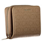Beige Polyester Women Wallet