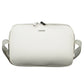 White Polyester Women Handbag