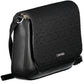 Black Polyester Women Handbag