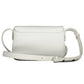 White Polyester Women Handbag
