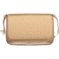 Beige Polyester Women Handbag