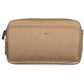 Beige Polyester Women Handbag