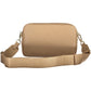 Beige Polyester Women Handbag