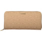 Beige Polyester Women Wallet