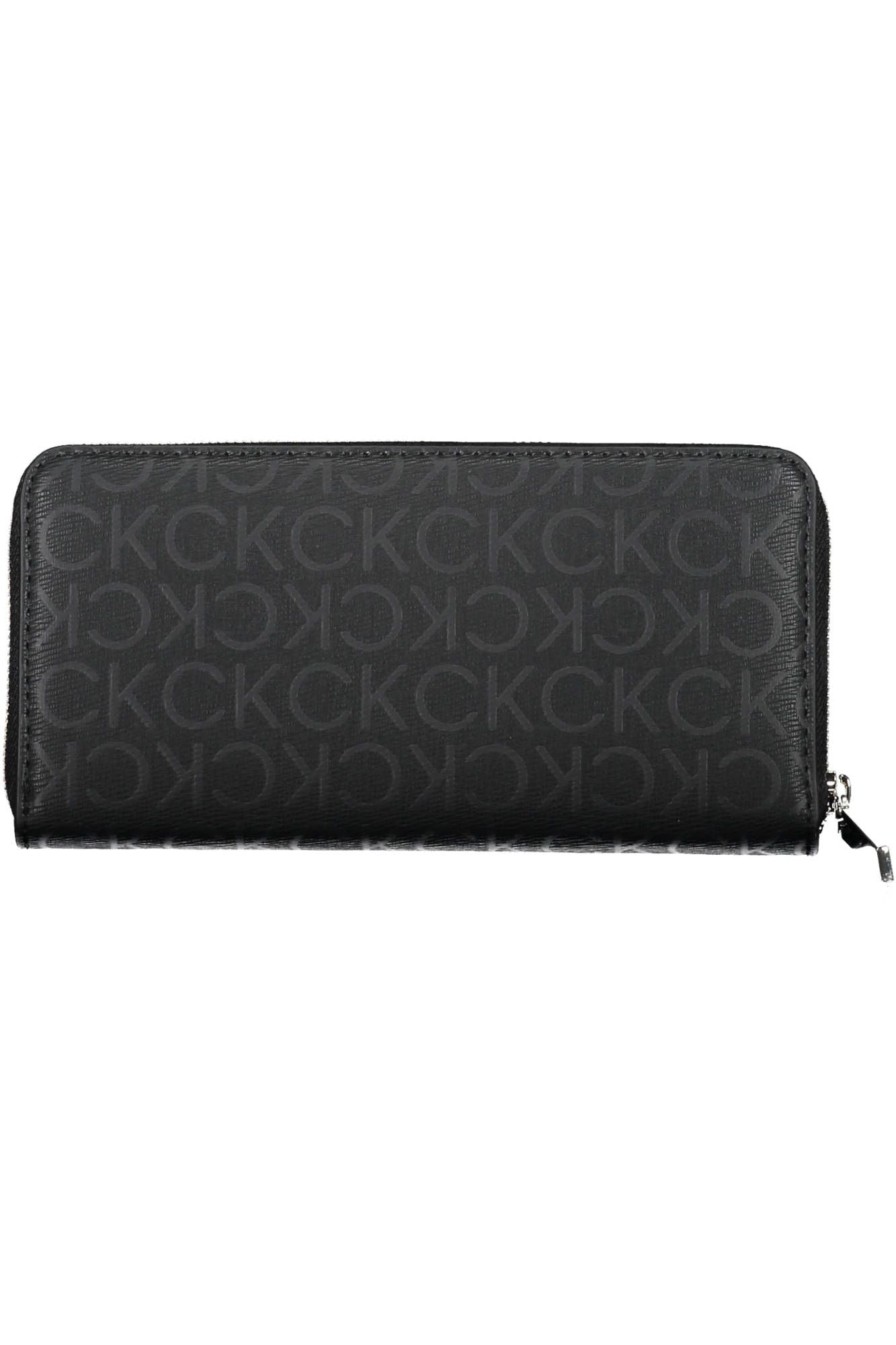 Black Polyester Women Wallet