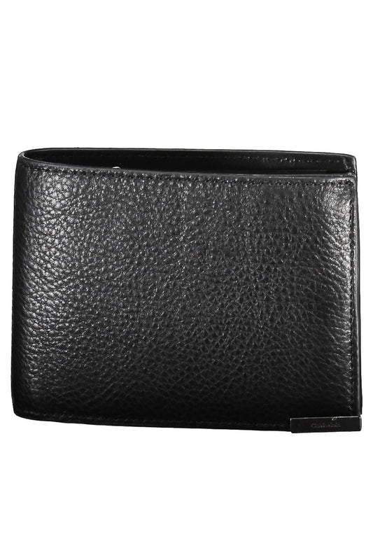 Black Leather Men Wallet