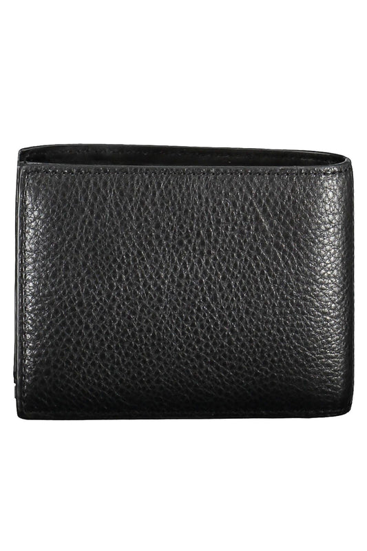 Black Leather Men Wallet