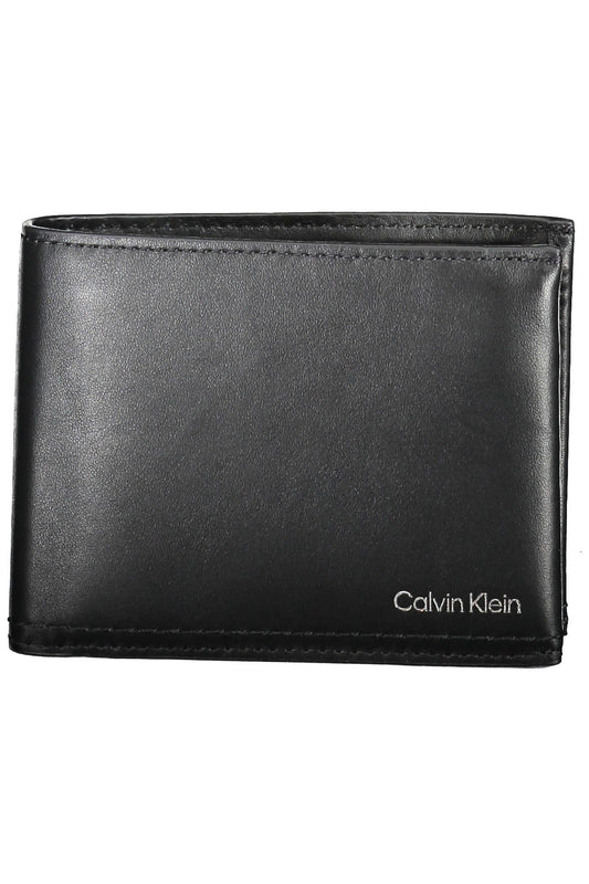 Black Leather Men Wallet