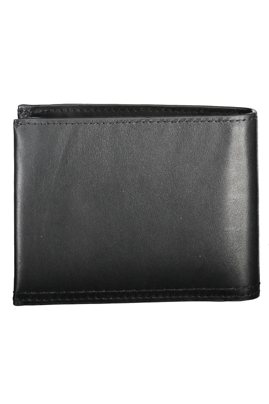 Black Leather Men Wallet