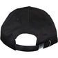 Black Cotton Men Cap