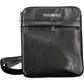 Black Polyurethane Men Shoulder Bag