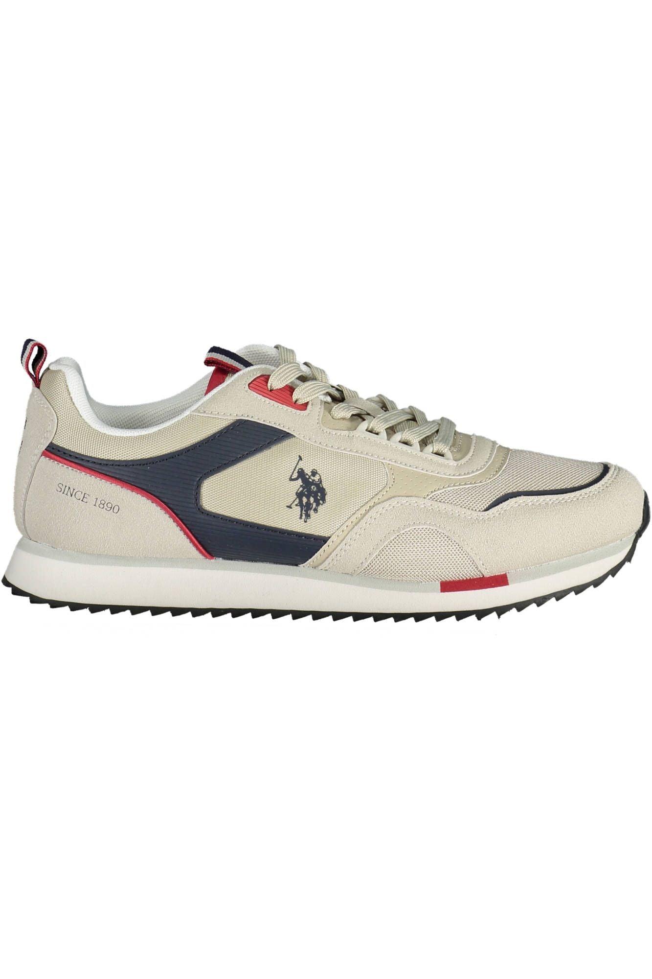 Beige Polyester Men Sneaker