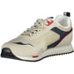 Beige Polyester Men Sneaker