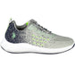 Gray Polyester Men Sneaker