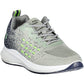 Gray Polyester Men Sneaker