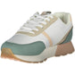 White Nylon Women Sneaker