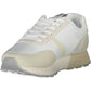 White Polyethylene Women Sneaker