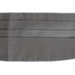 Elegant Silk Gray Cummerbund