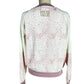 Pink Leopard Texture Hooded Sweatshirt