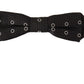 Black White Polka Dot 100% Silk Neck Papillon Tie