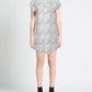 Chic Leopard Print Dress in Grey Tones