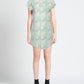 Chic Leopard Print Green Dress - Regular Fit
