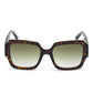 Black Plastic Women Sunglass