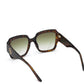 Black Plastic Women Sunglass