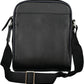 Black Leather Men Shoulder Bag