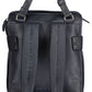 Blue Polyurethane Women Backpack