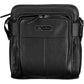 Black Polyurethane Men Shoulder Bag