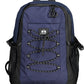 Blue Polyester Mens Backpack