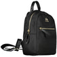Black Nylon Women Backpack