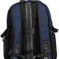 Blue Polyester Mens Backpack