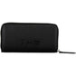 Black Polyurethane Women Wallet