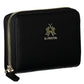 Black Polyurethane Women Wallet