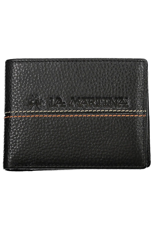 Black Leather Men Wallet