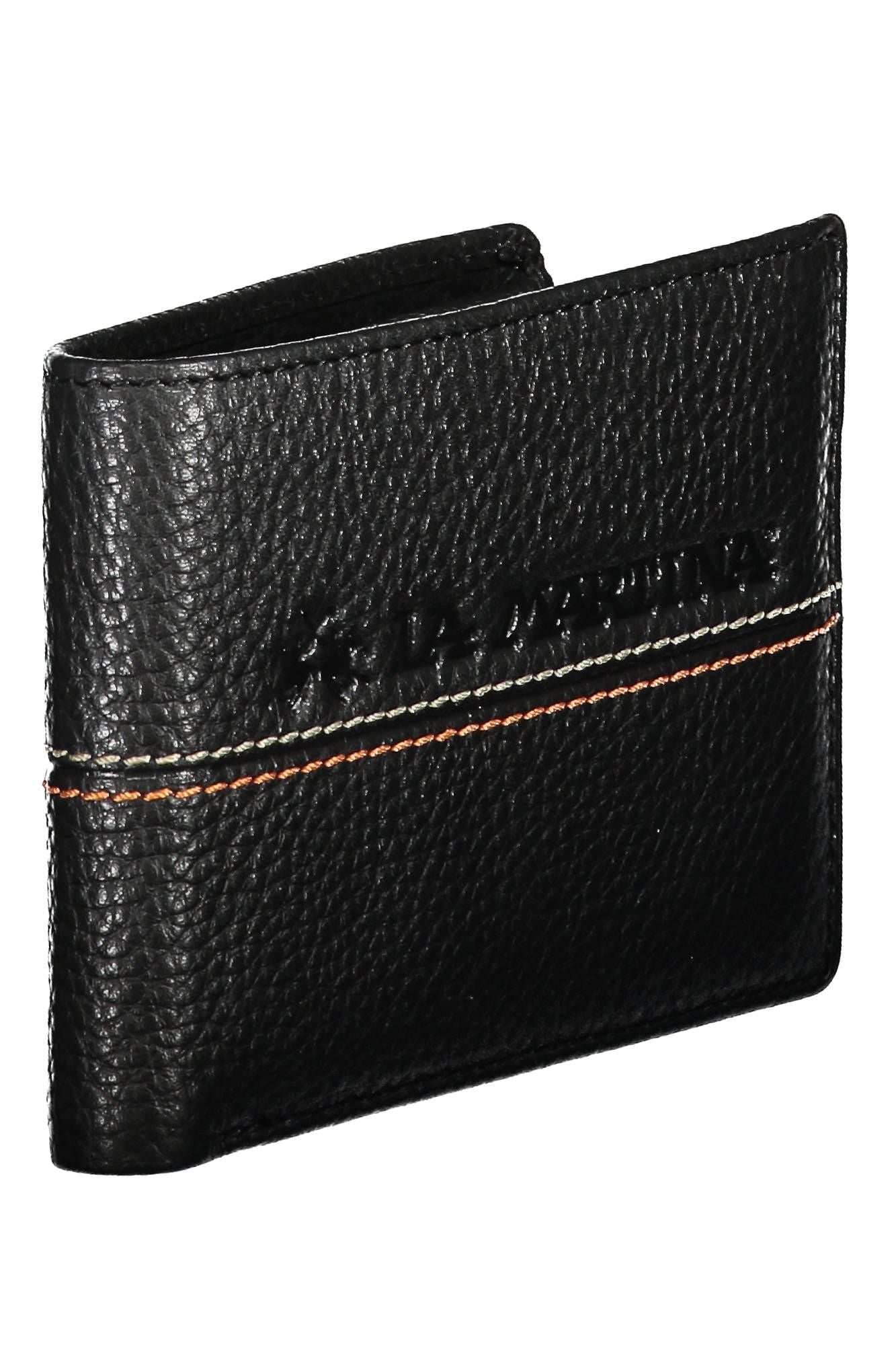 Black Leather Men Wallet