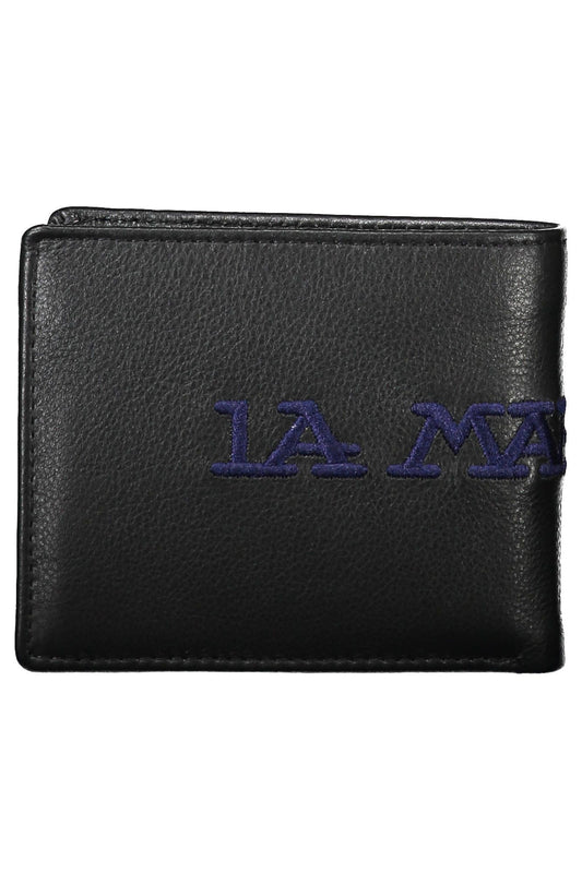 Black Leather Men Wallet
