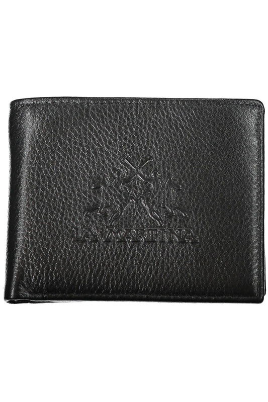 Black Leather Men Wallet