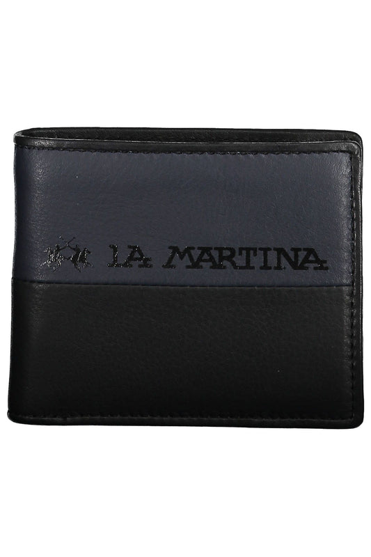 Black Leather Men Wallet