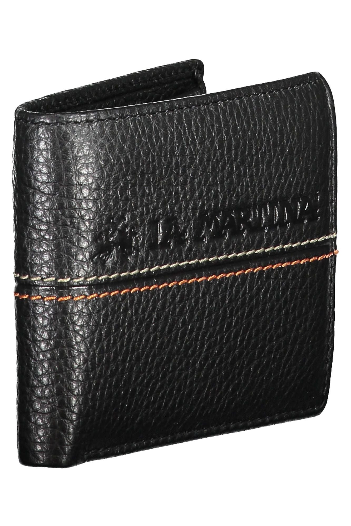Black Leather Men Wallet