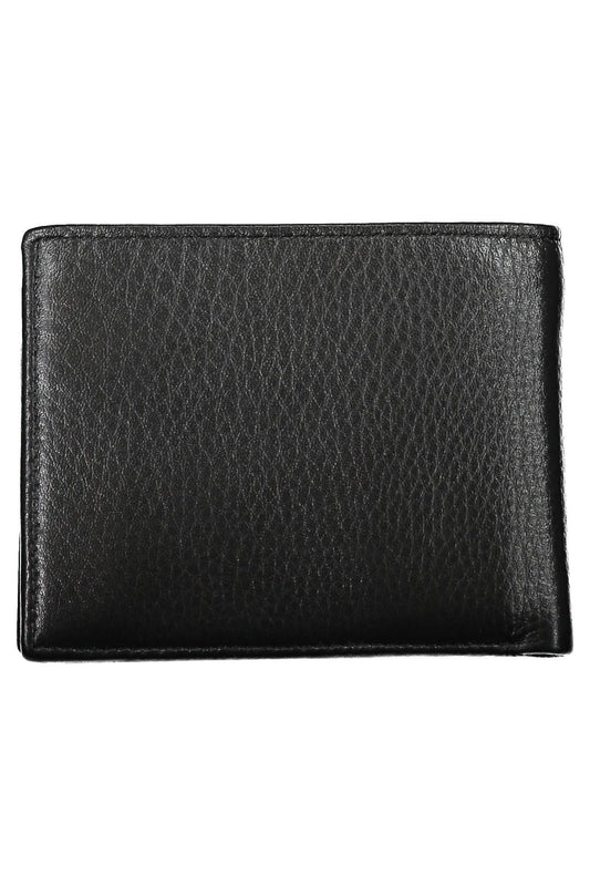 Black Leather Men Wallet