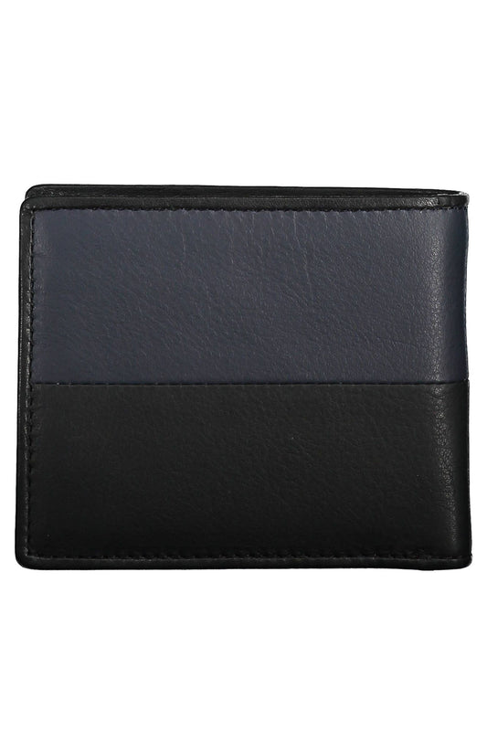 Black Leather Men Wallet