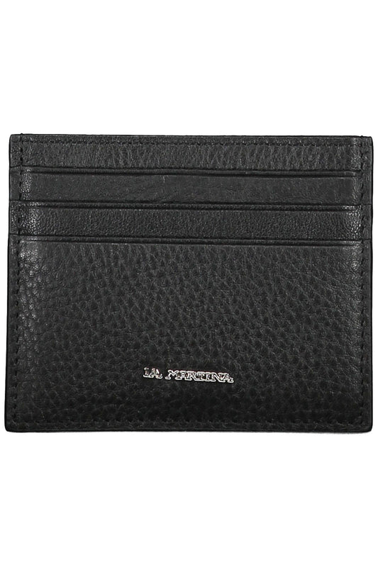 Black Leather Men Wallet