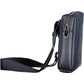 Blue Polyester Men Shoulder Bag